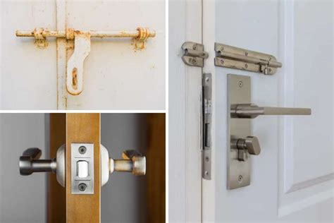 types of door latches